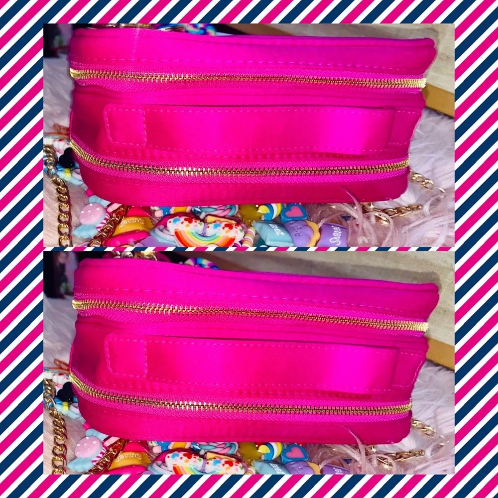 Authentic Prada Candy 🍭Cosmetic Case - Turned Into Crossbody Bag - Picture 9 of 13